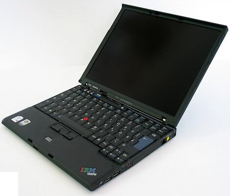 Чистка от пыли и замена термопасты ноутбука Lenovo ThinkPad X60s